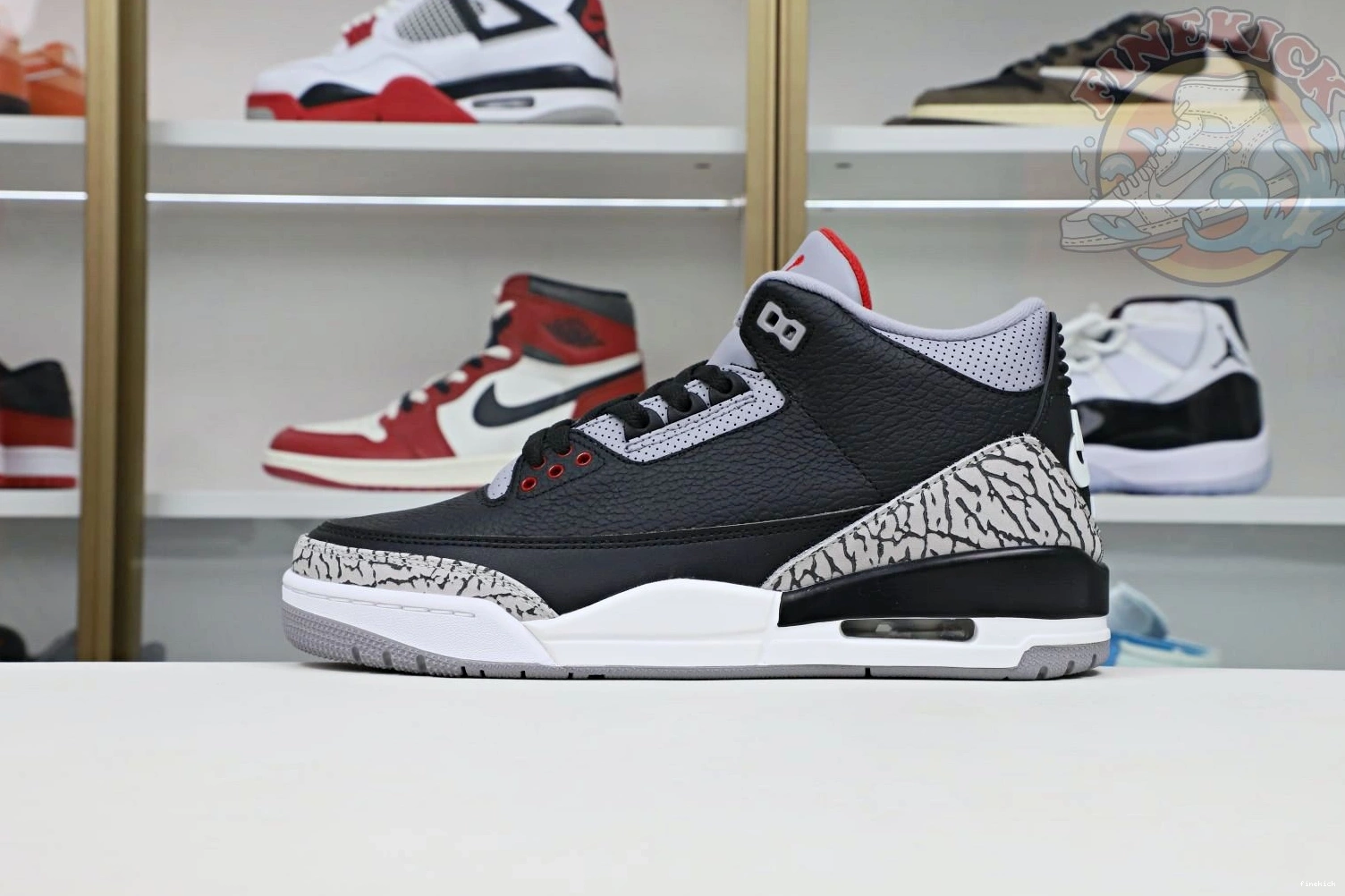 3 Air retro Jordan  Jordan 2018（854262-001） blackcement 0818